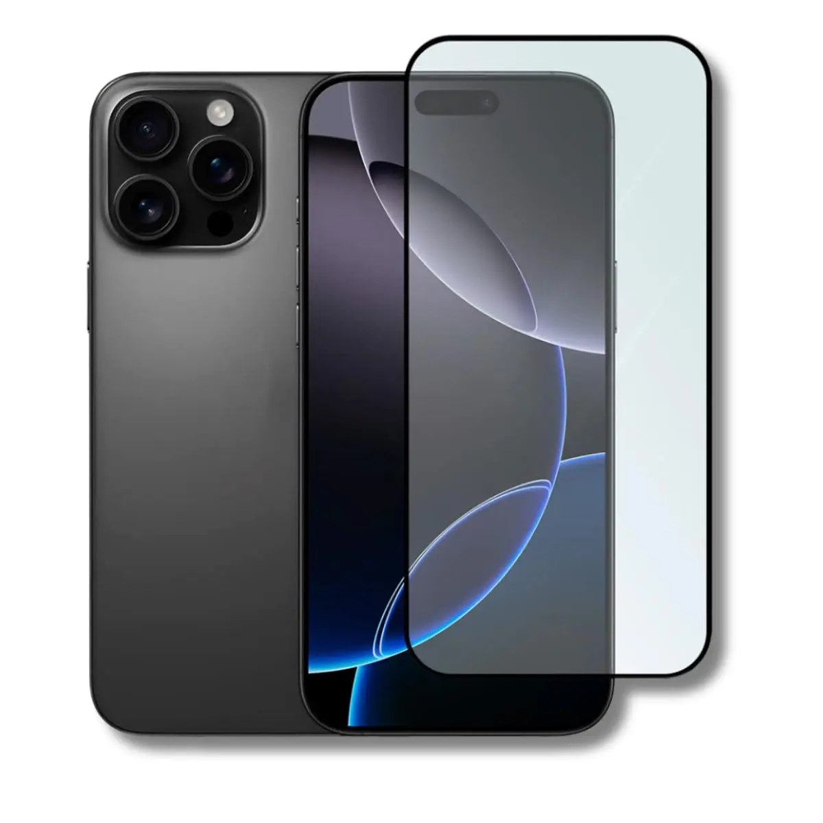 Película De Vidro 3D Tela Toda Para iPhone (iPhone 16 Pro)