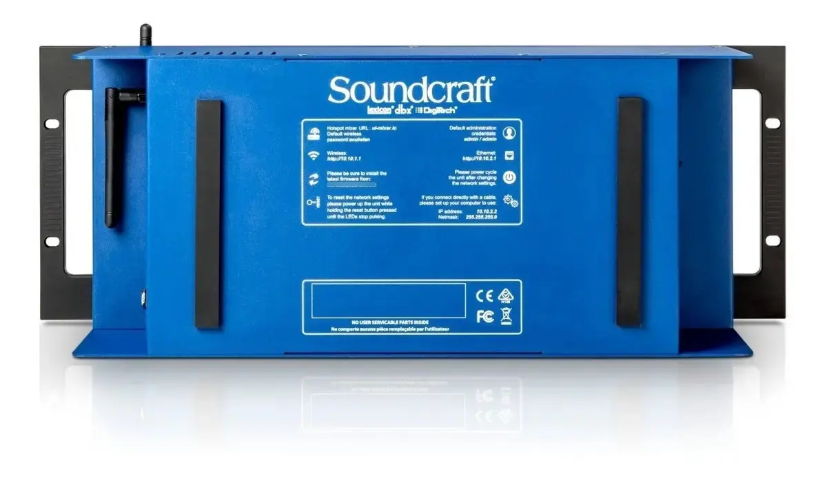 Mesa De Som Digital Soundcraft Ui24R 24 Canais Rack Profissional thumbnail 3