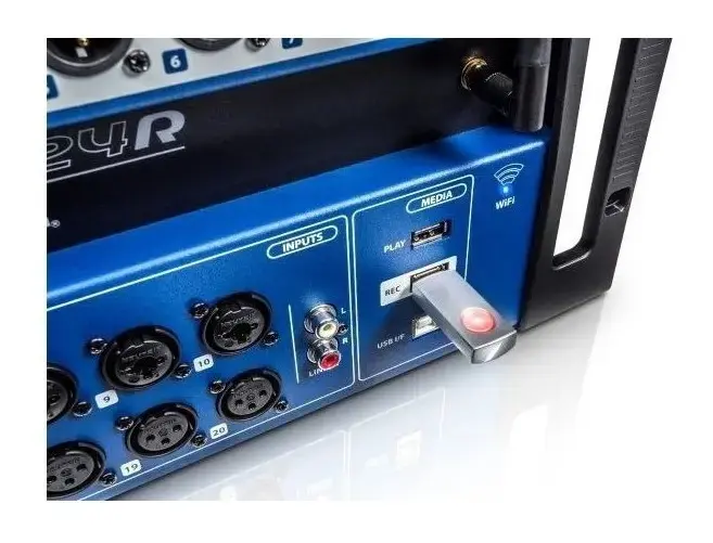 Mesa De Som Digital Soundcraft Ui24R 24 Canais Rack Profissional thumbnail 5