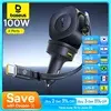 Carregador Veicular BASEUS com 100W, PD, QC, Cabo Retrátil e 4 Portas - 1