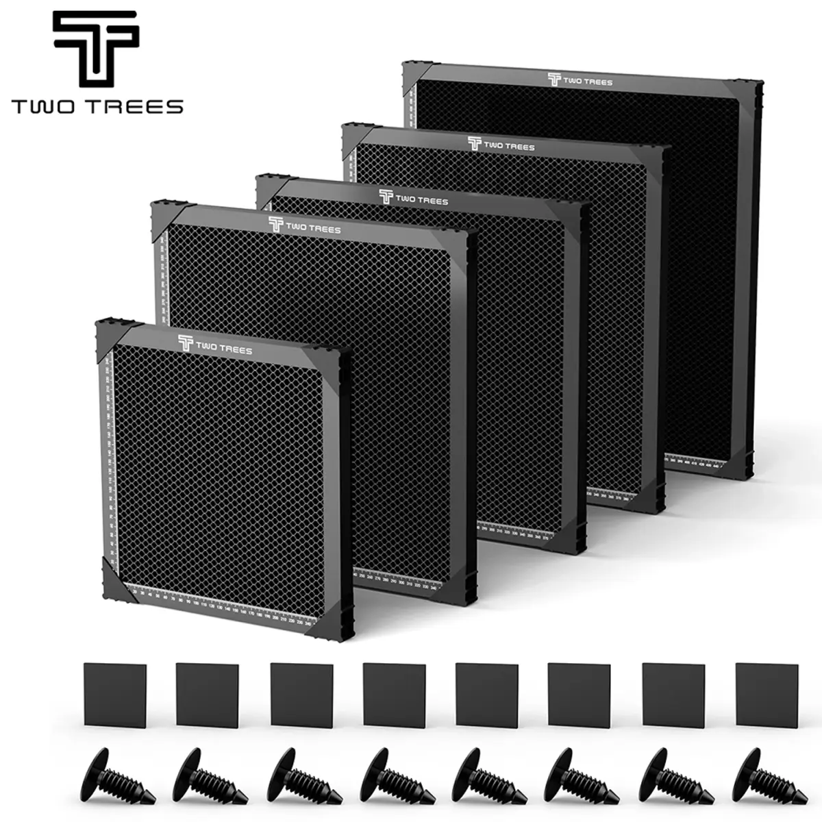 Mesa de Trabalho Honeycomb TWOTREES para Máquina de Gravação e Corte a Laser CO2/Diode | Cama de Laser Metálica Durável para Ferramentas CNC - 1