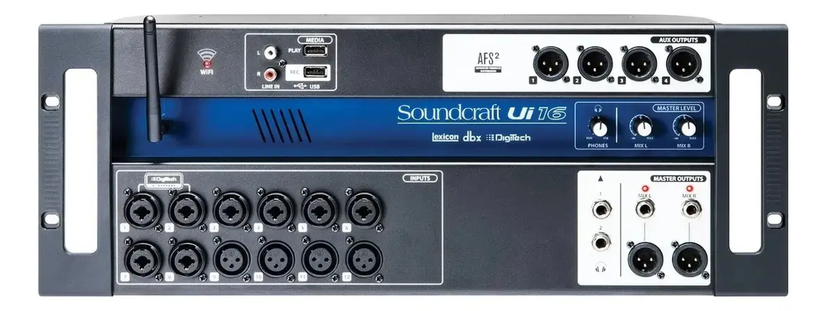 Mesa De Som Digital Soundcraft Ui16