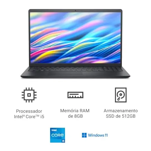 Notebook Dell 15 DC15-I51334U-A50, Intel i5-1334U, Windows 11 Home thumbnail 3