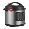Panela de Pressão Elétrica Inox 6L c/ Timer 110V - 1