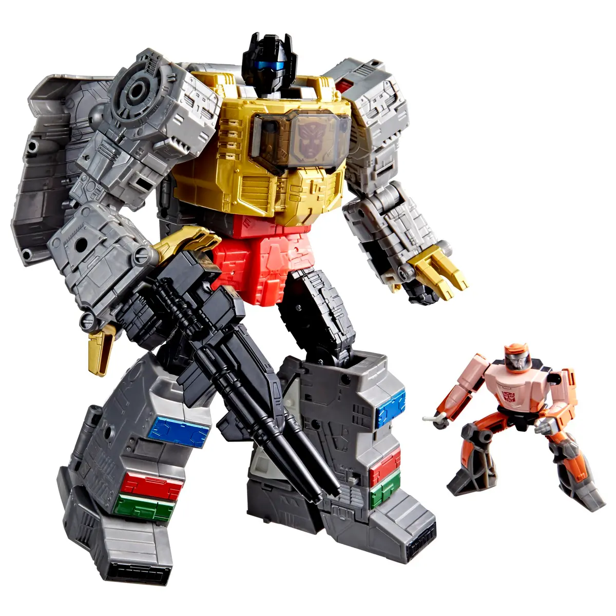 Transformers Studio Series Dinobot Grimlock e Autobot Wheelie | Figuras de Ação, Pack com 2, a partir de 8 anos - 1