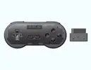 [Taxa Inclusa/Moedas R$123] Gamepad sem fio 8BitDo SN30 2.4G para SNES/SFC - 1