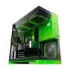 Gabinete Gamer Model 5 Preto/Verde c/ 5 Fans - 1