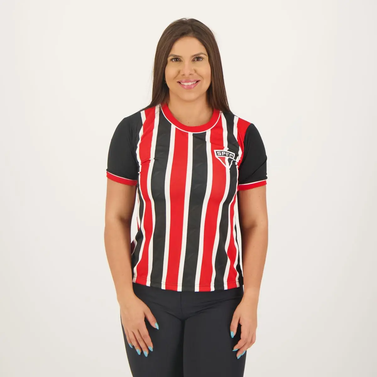 Camiseta São Paulo Classmate Feminina Braziline