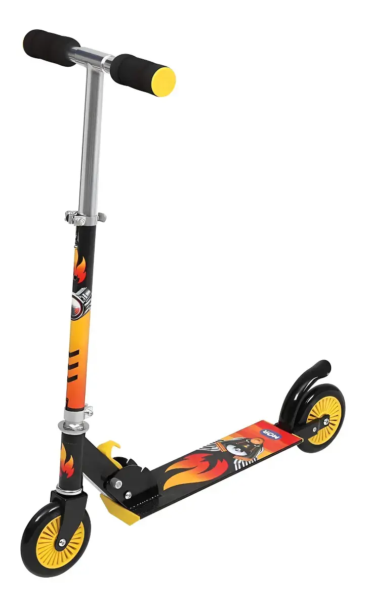 Mor Patinete Juvenil Preto - 1