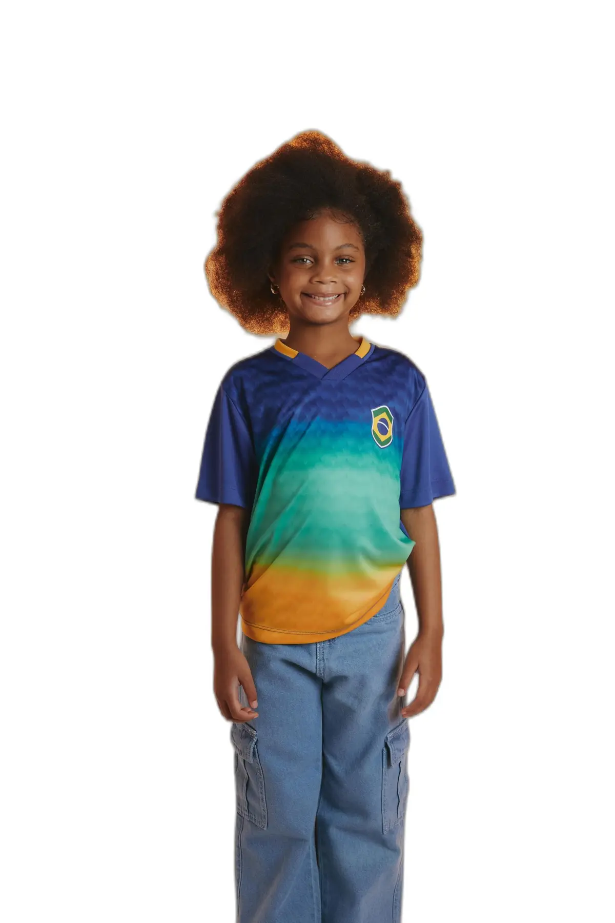 Camisa Brasil Samba Feminina - 1