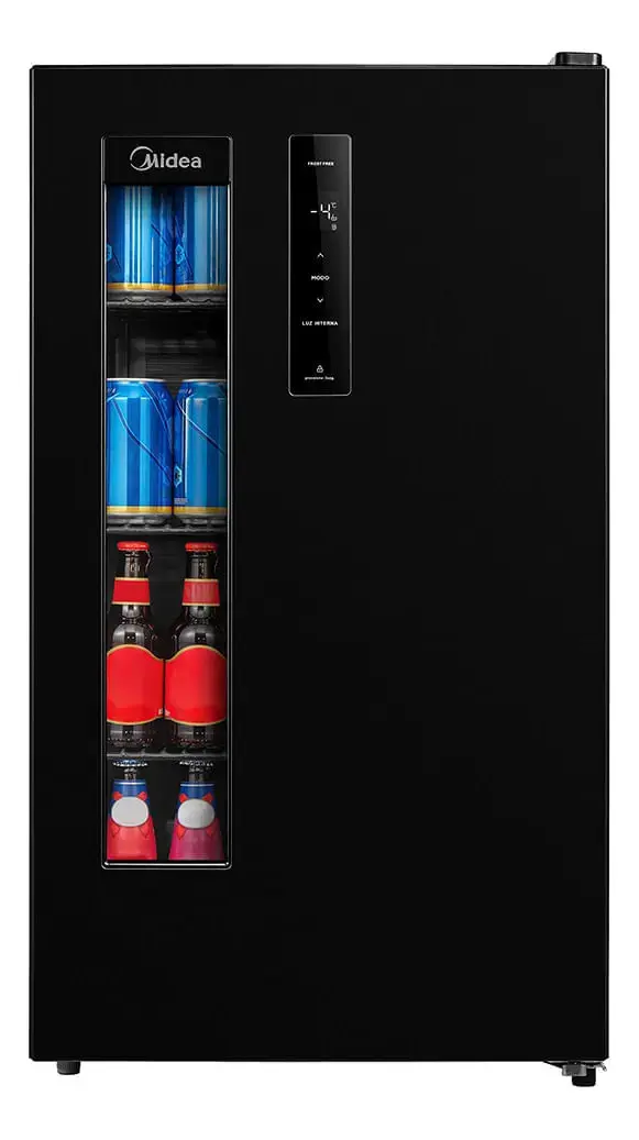 Cervejeira Preta Frost Free 82 Litros Midea Cor Preto - 1