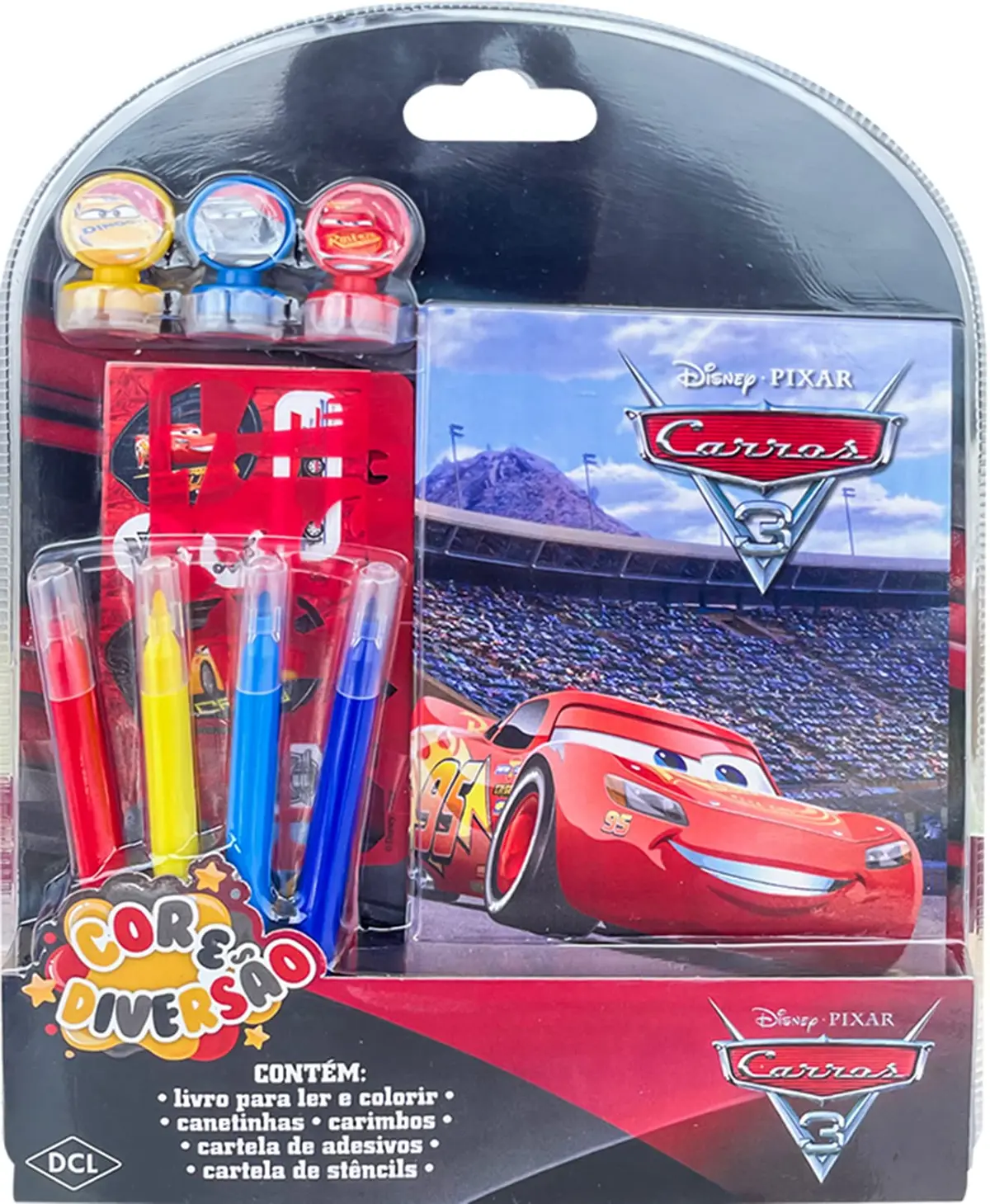 Disney - Cor e diversão - Carros - 1