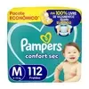 Fralda Pampers ConfortSec M 6-10kg 112 un.
