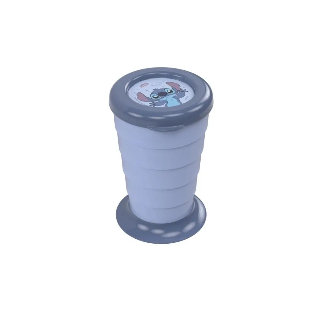Copo Retrátil Stitch 330 ml Plasútil