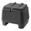 Baú Plástico Superior 80L Preto Injetado - 1
