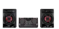 Mini System LG XBOOM CK43N - 220W RMS, Graves Potentes, Multi Bluetooth, Modo Rádio FM - 1