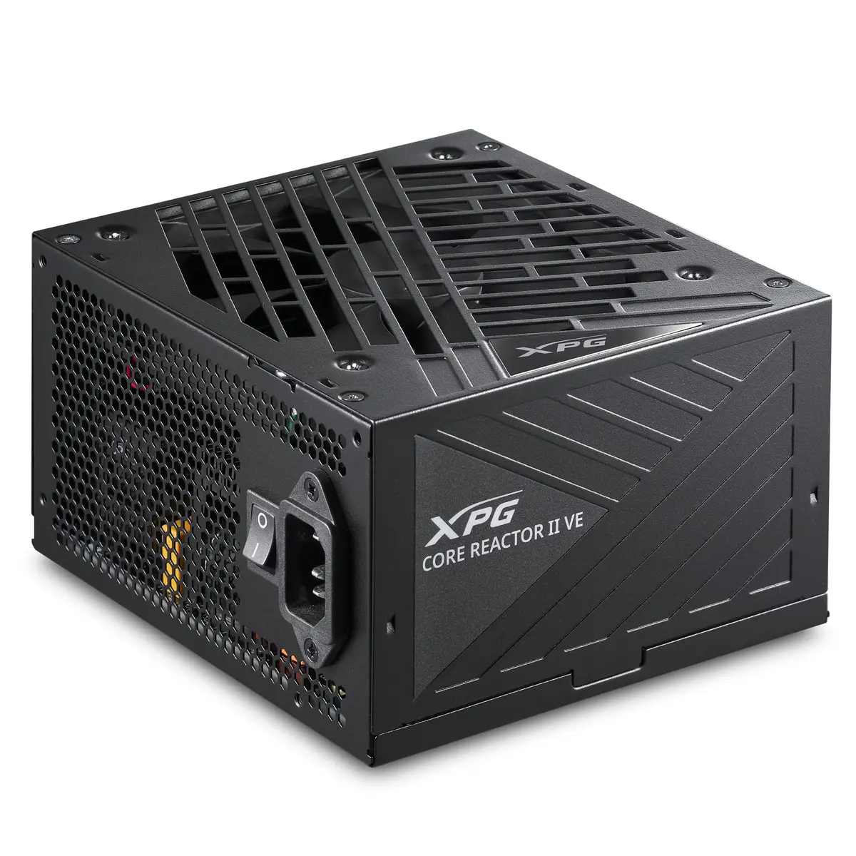 Fonte XPG Core Reactor II VE 850W Fonte de Alimentação ATX – Certificação Gold 80 PLUS e Cybenetics, totalmente modular, compatível com ATX 3.1/PCIe 5.1, conector 12V-2x6 dedicado para GPUs RTX série