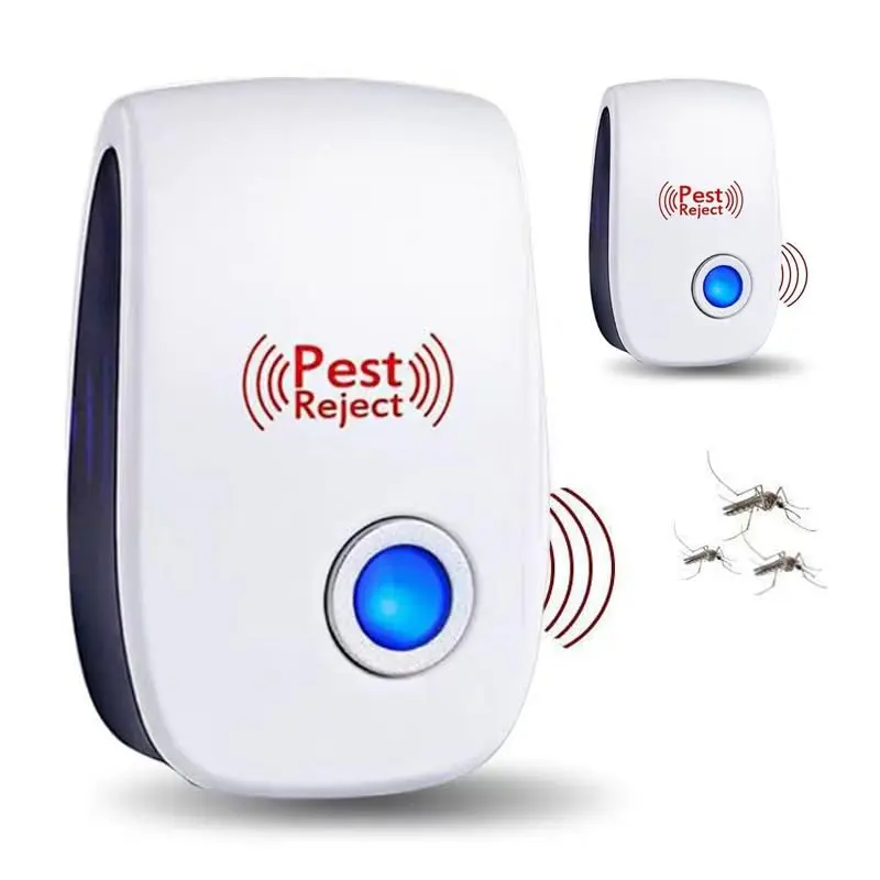 Repelente Eletrônico Ultrassônico De Tomada Espanta Insetos Ratos Mosquitos Pernilongo Moscas (2) - 1