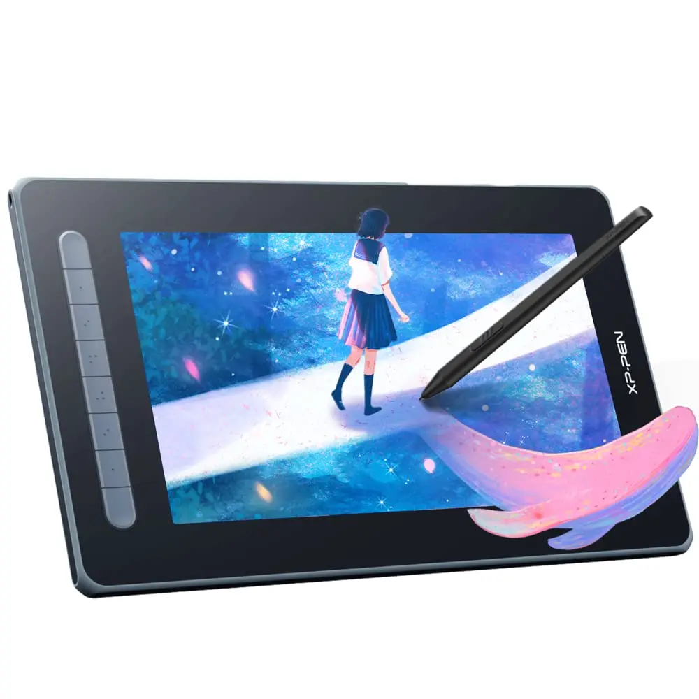 XPPen Artist 12 2nd Mesa Digitalizadora com Tela Compatível com Chromebook Mac Windows Android Linux (Preto) - 1