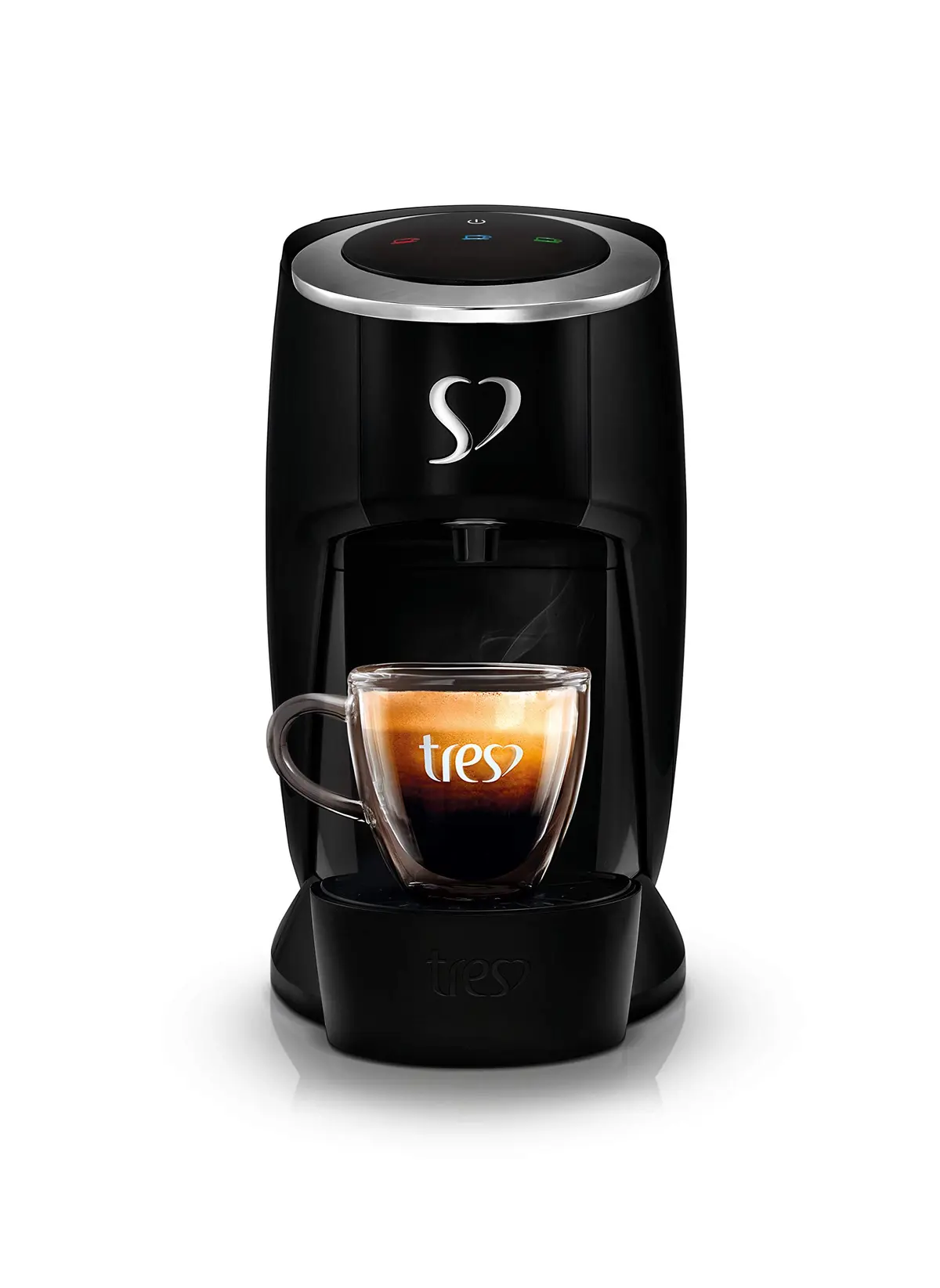 3 Corações TRES Cafeteira Espresso e Multibebida Touch Preta - 127V - 1