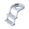 Assento Troninho com Escada Azul Ergonômico - 1