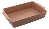 Refratário de Cerâmica Marrom 35x22cm - 1