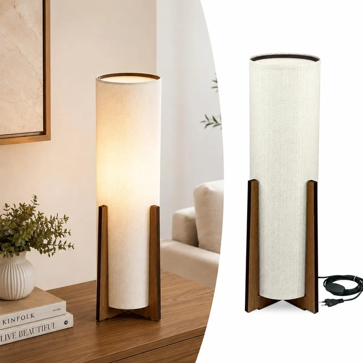 Abajur De Chão Luminaria De Mesa Atlas Para Sala Estar
