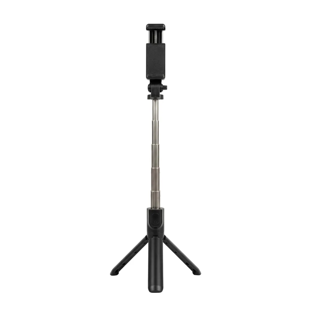 Tripé de Mesa, Controle Remoto Bluetooth e Altura Ajustável até 72cm – Suporte Portátil para Celular (Preto sem LED) - 1