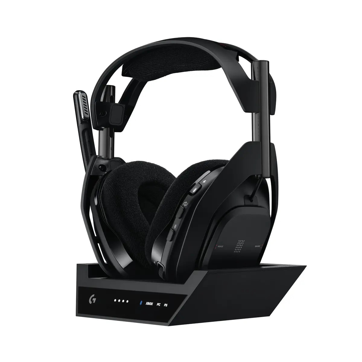 Headset Gamer Sem Fio Logitech G Astro A50 X LIGHTSPEED + Base Station, Com Conexão Bluetooth e HDMI 2.1 Passthru, Tecnologia PLAYSYNC, Compatível Com Xbox Series X|S, PlayStation, PC/Mac - Preto