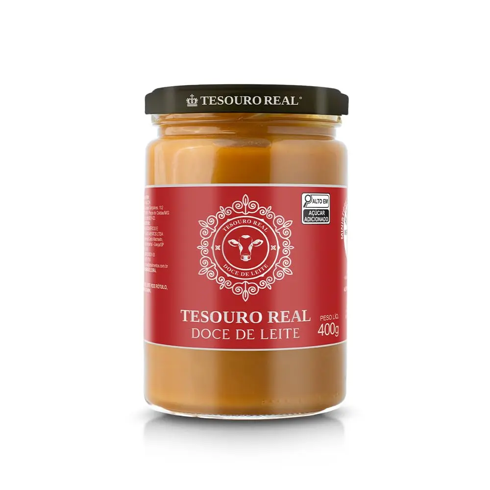 Doce De Leite Tradicional Sem Amido 400G Tesouro Real