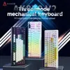[Taxa Inclusa] Teclado Mecânico AJAZZ AK870 Sem Fio, com Bateria de 10000mAh, Gamer  - 1