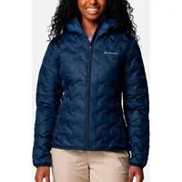 Jaqueta Columbia Delta Ridge II Down Hooded Marinho Feminino