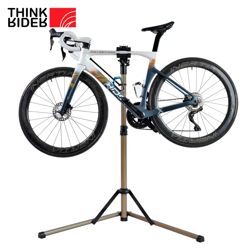 Suporte de rack de bicicleta armazenamento suporte de reparo de bicicleta liga de alumínio suporte de trabalho profissional ferramentas de reparo de bicicleta dobrável ajustável