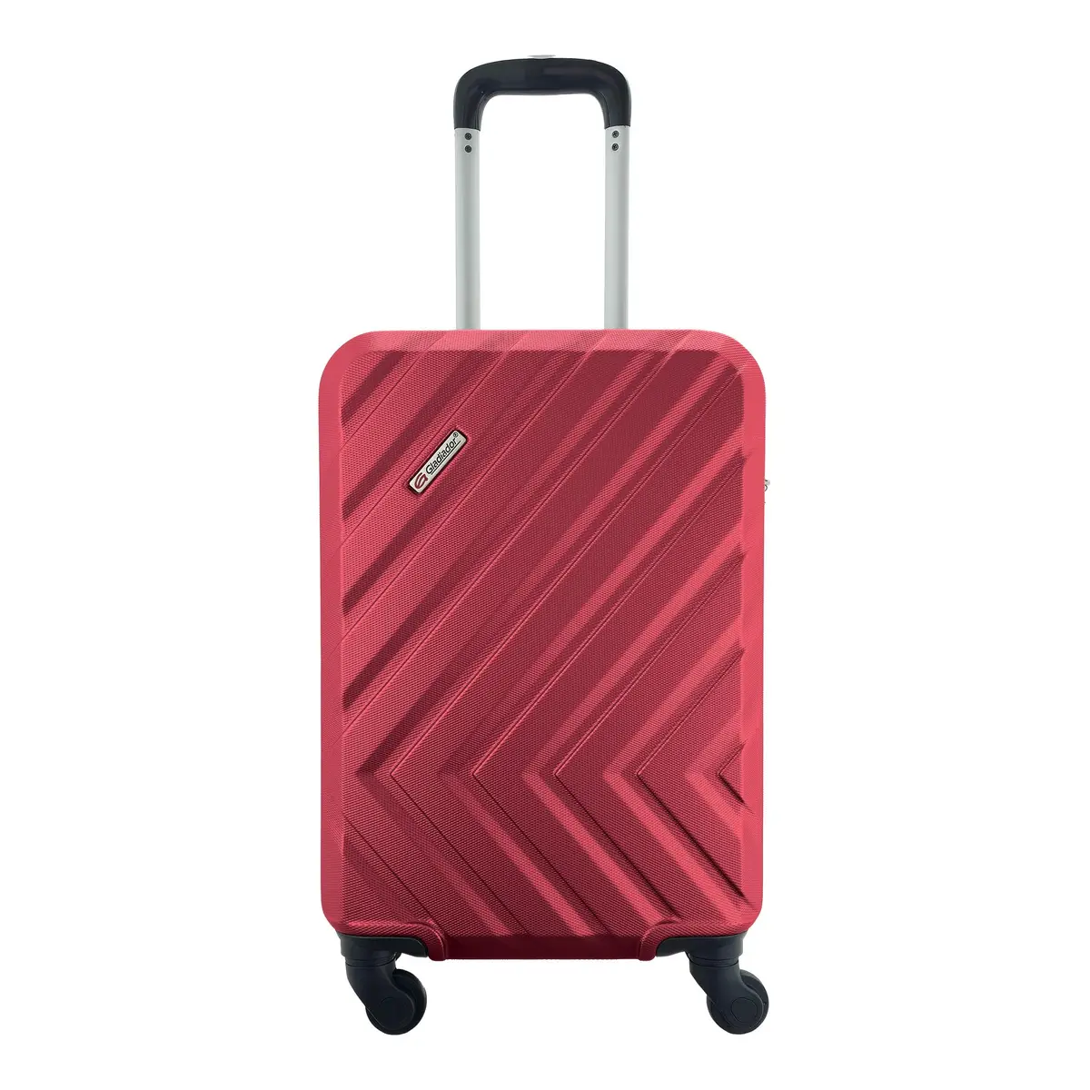 Mala de Bordo 10kg ABS 4 Rodas 360 Cadeado Gladiador Essential D2MB (Cereja)