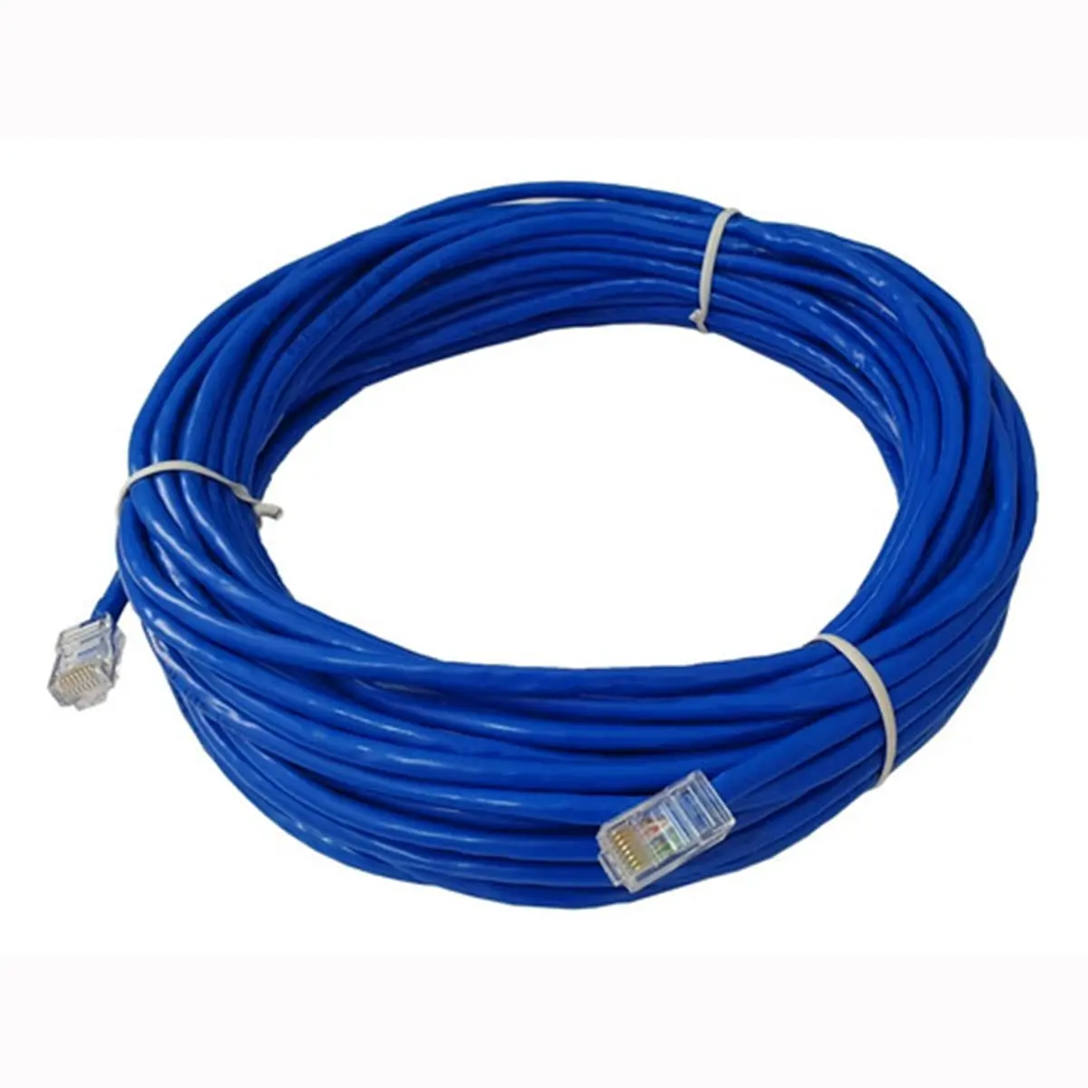 Cabo de Rede Azul Ethernet RJ45 Com Conector Cabo Com 10 Metros Resistente a Tensão Dobra Queda Patch Cord Cat5e 100% Cobre PREMIUM ONYK