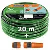 Mangueira Flex para Jardim 20 Metros Tramontina Verde/Preta PVC Engate Rosqueado e Esguicho - 1