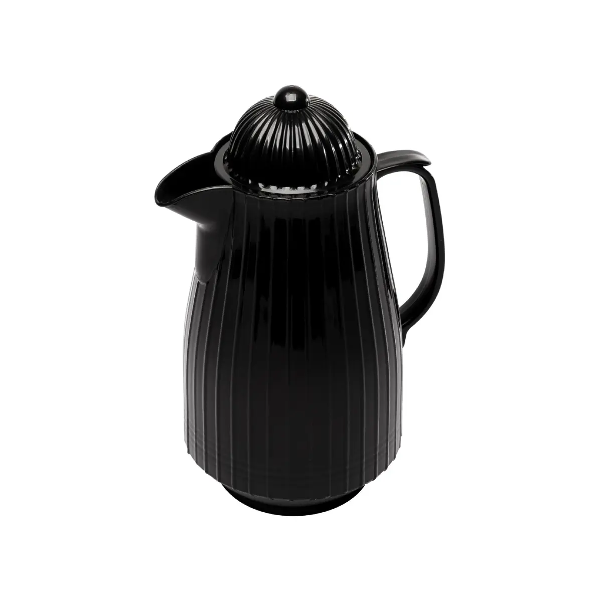 LYOR - Garrafa Térmica de Plástico Mini Bambu Preta 400ml - 1