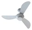 Ventilador de Teto Ventisol Mistral Inverter LED 3 Pás c/ Controle - 1