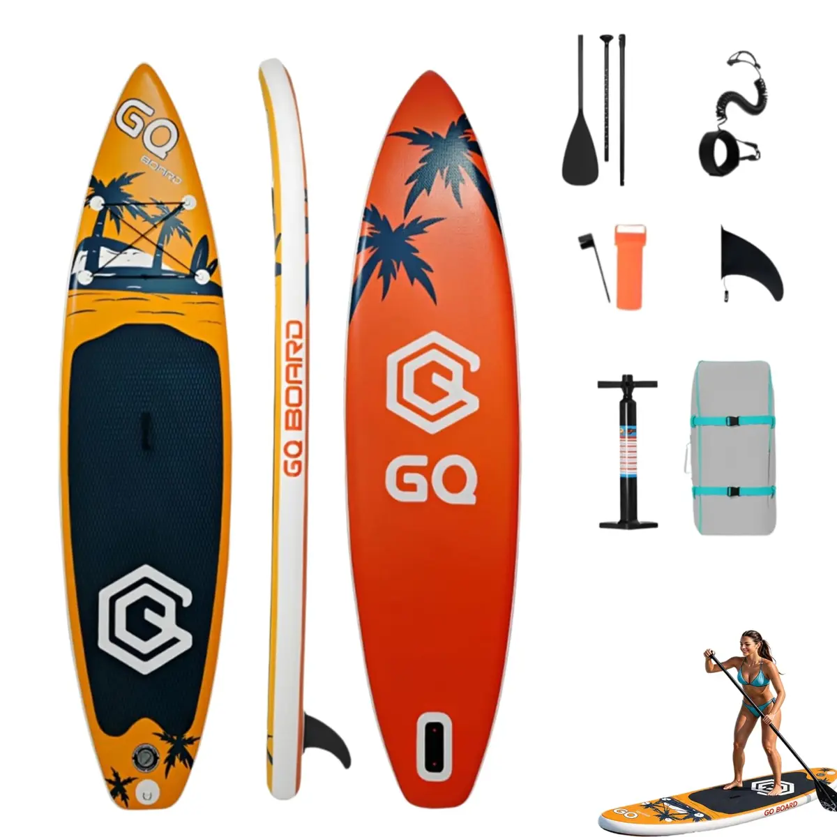 Prancha de Surf Inflável Stand Up Paddle Adulto com Acessórios | Prancha Stand Up Paddle Inflavel 335×81×15CM – Ideal para Iniciantes e Experientes