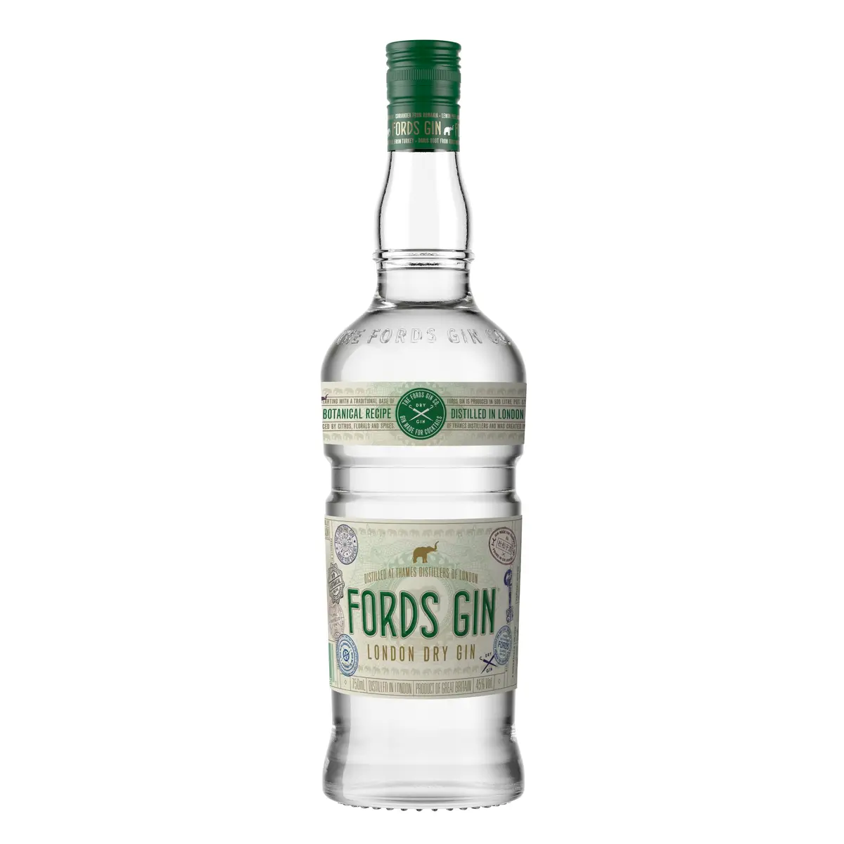 Fords Gin, 750 mL 90 Proof