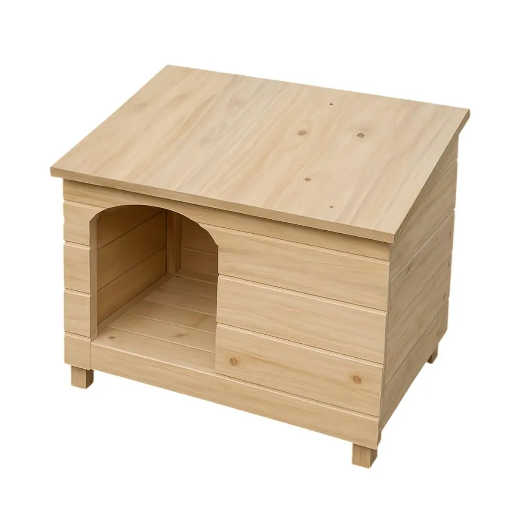 Casa cachorro Modelo Edícula para casinha de cães N1 N2 N3 Adequado para cães de pequeno, médio e grande porte(Casa N3)