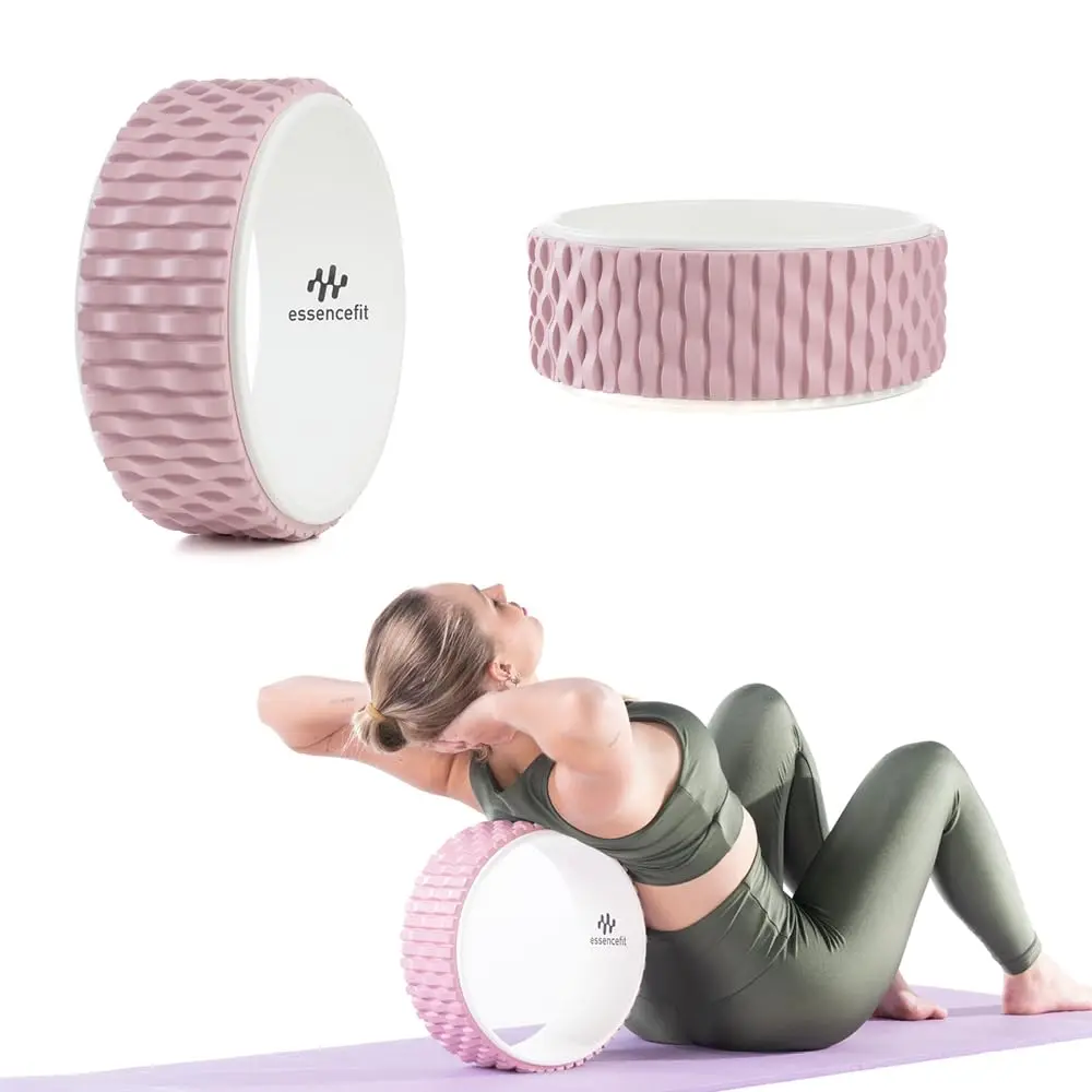 Roda Pilates Yoga Anel Magic Wheel Flow Rolo Exercicios
