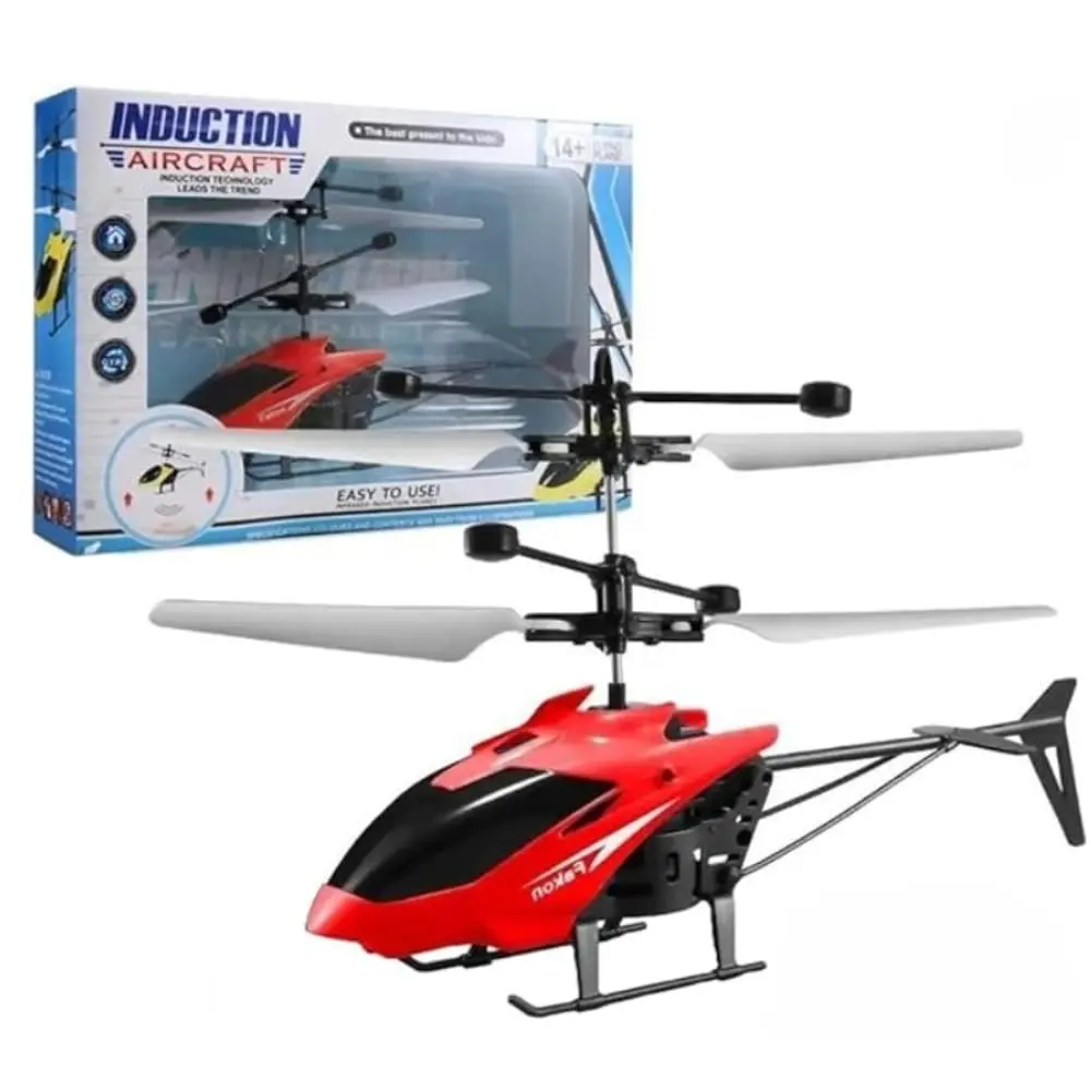 Avião Helicóptero Drone Recarregável Usb Sensor De Mão, Brinquedo Infantil.