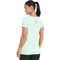 Camiseta Casual Feminina Mizuno Eco M Verde