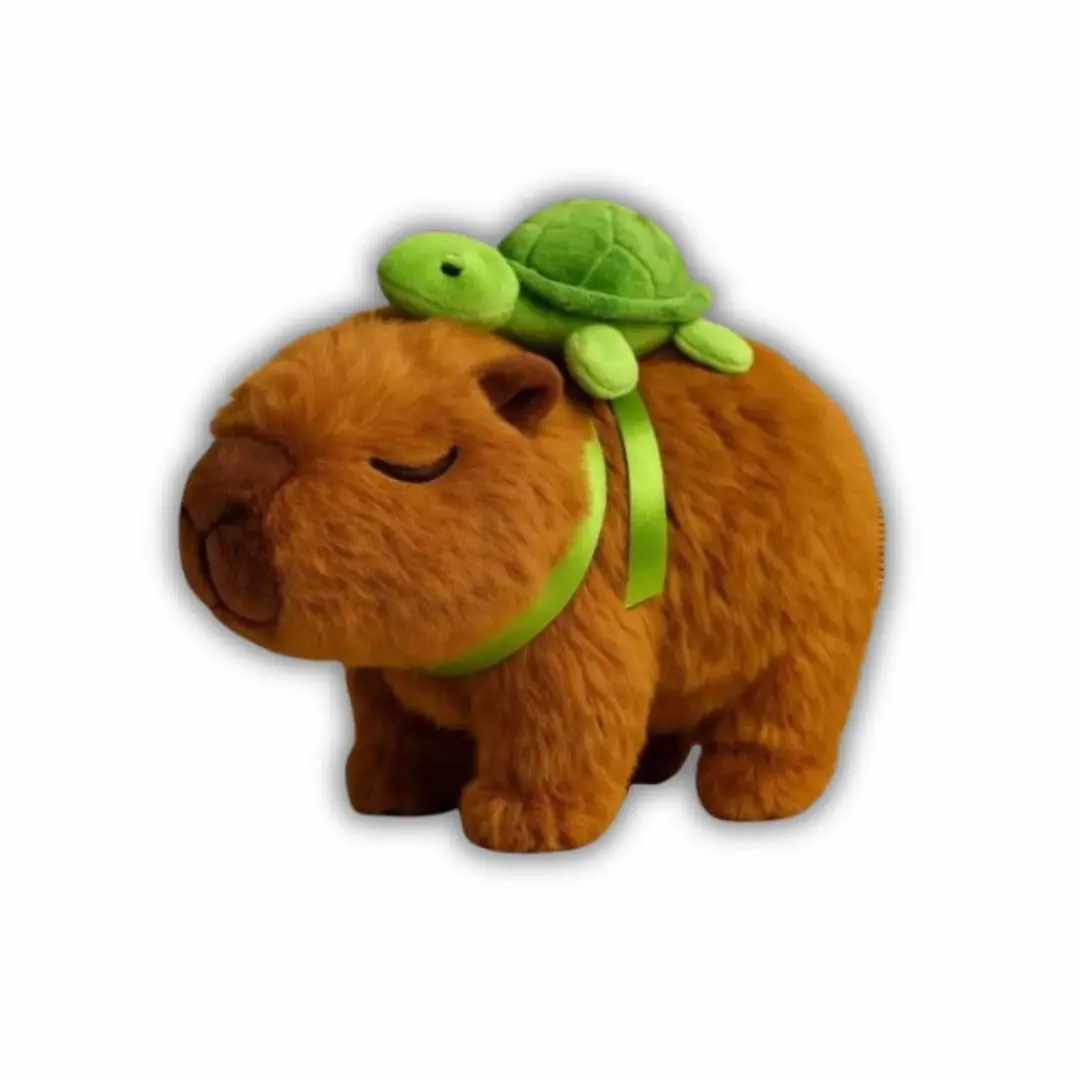 Pulseira de Capivara Macia e Hipoalergênica – Acessório Fofo para Braço, Mochila, Bolsa e Mais