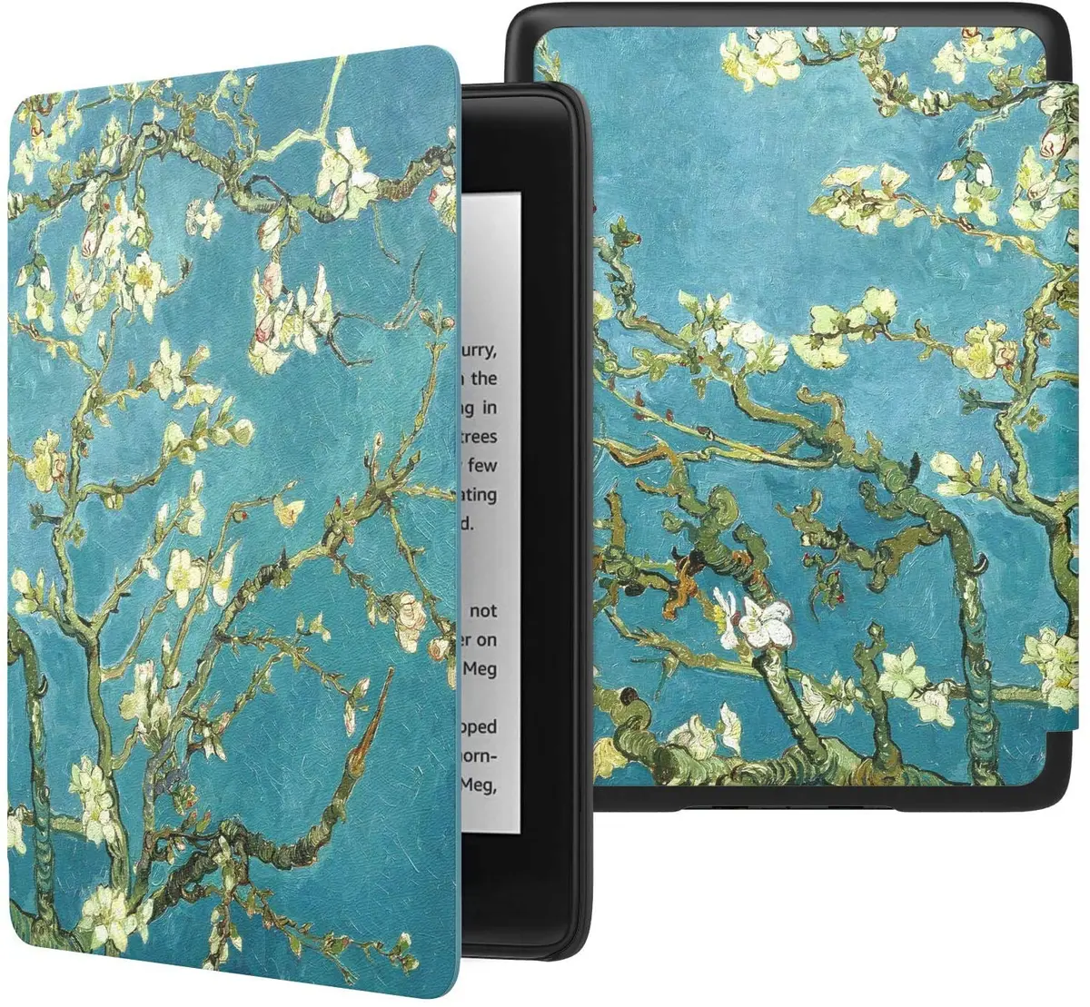 DECART Capa para Kindle Paperwhite 12ª Geração e Kindle Colorsoft - Apricot | Modelos (SA569P, SA568B, SA58CB, SA59CP), Auto Hibernação, Fechamento Magnético