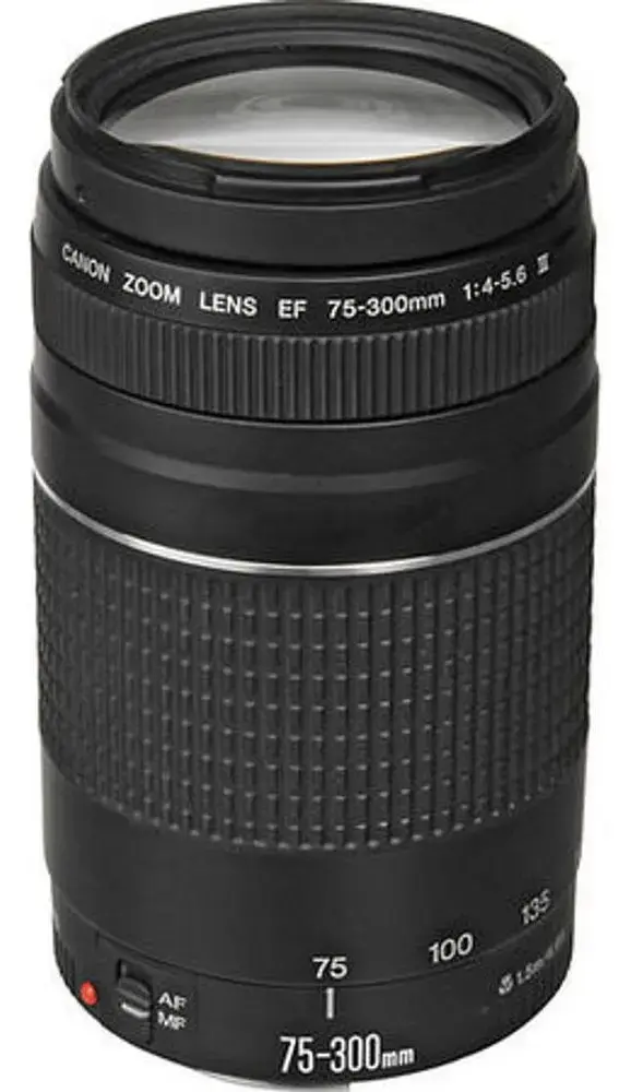 Lente objetiva Canon Ef 75-300 F/4-5.6 Iii