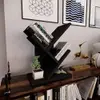 Estante Suporte para Livros e Revistas Preto - 1