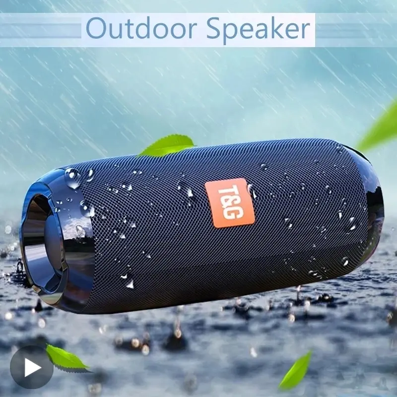 Caixa de Som Bluetooth Portátil Sem Fio com Subwoofer, Rádio FM, Música, Acústica, Mãos Livres e Hi-Fi - 1