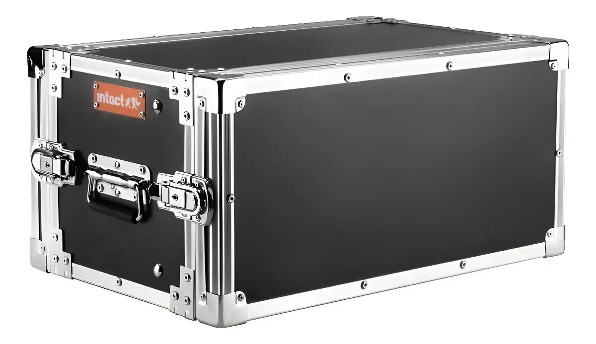 Case Profissional 6 U Para Mesa De Som Ui24 Xr12 Xr16 Xr18 Cor Preto